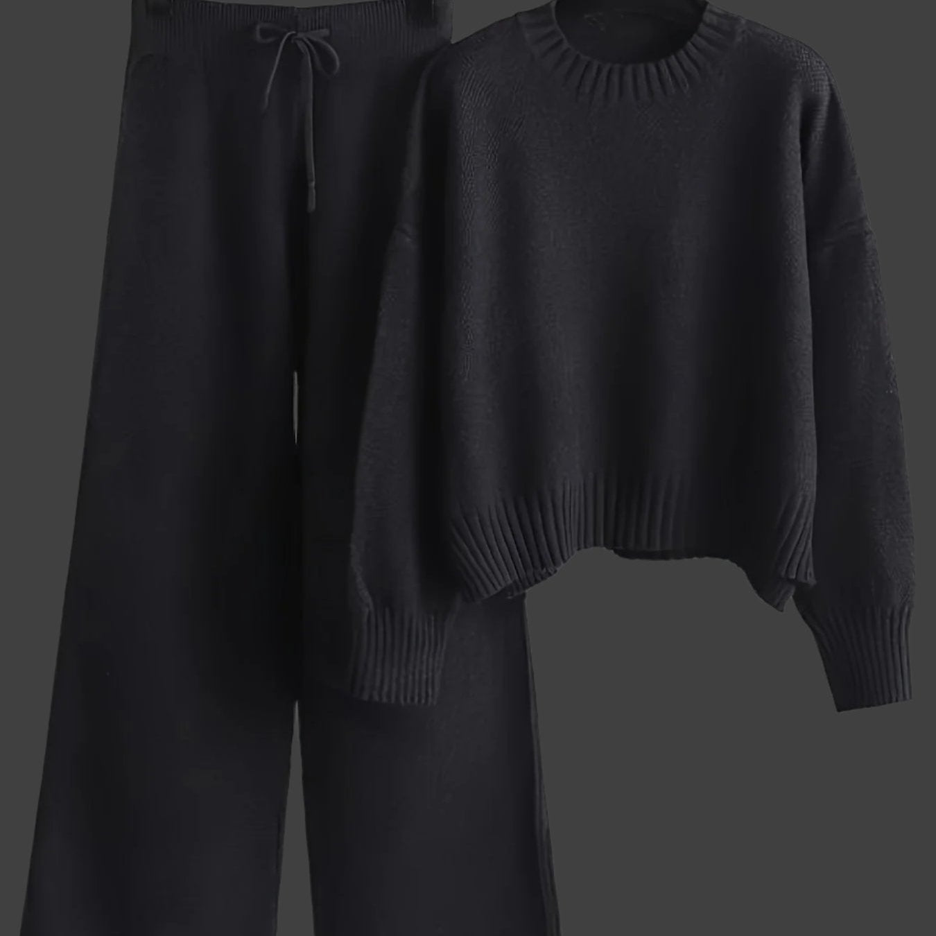 Ensemble Pull Oversize et Pantalon Ample | Doux et Confortable | Look Décontracté Chic