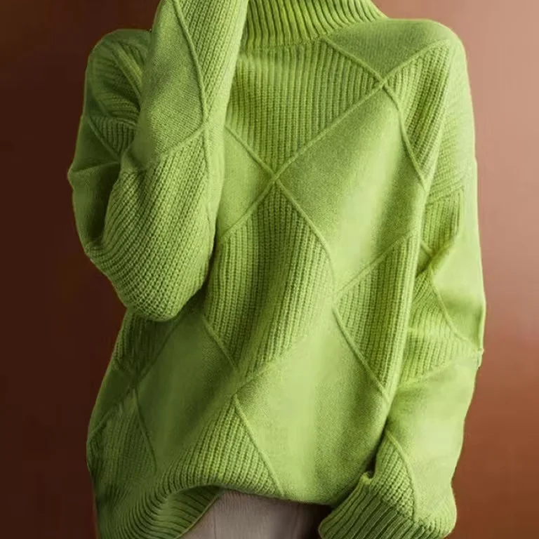 Pull D’Hiver Élégant Pour Femmes – Maille Chic Automne/Hiver