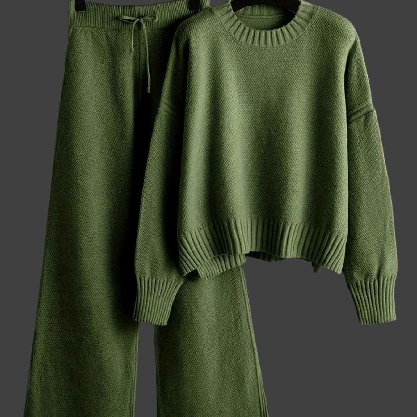 Ensemble Pull Oversize et Pantalon Ample | Doux et Confortable | Look Décontracté Chic