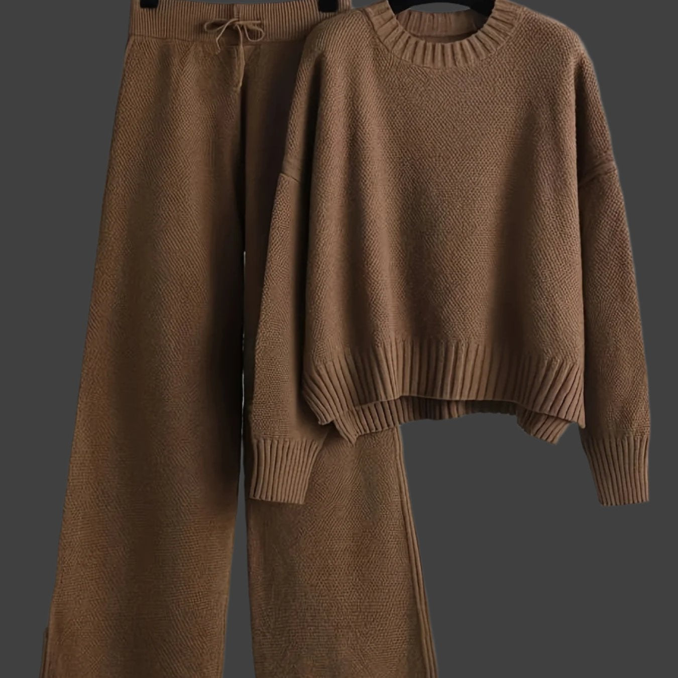 Ensemble Pull Oversize et Pantalon Ample | Doux et Confortable | Look Décontracté Chic