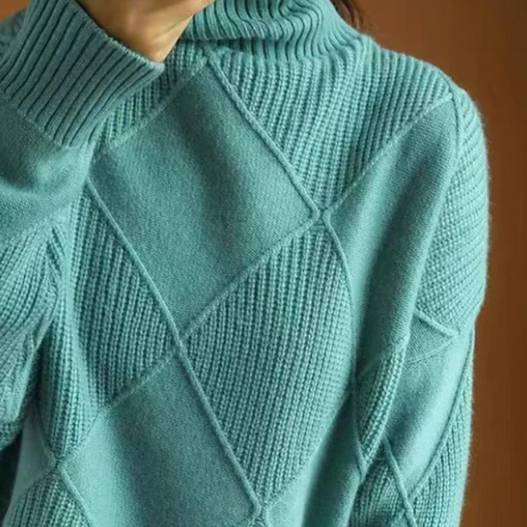 Pull D’Hiver Élégant Pour Femmes – Maille Chic Automne/Hiver