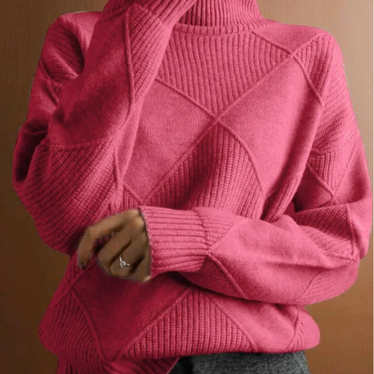 Pull D’Hiver Élégant Pour Femmes – Maille Chic Automne/Hiver