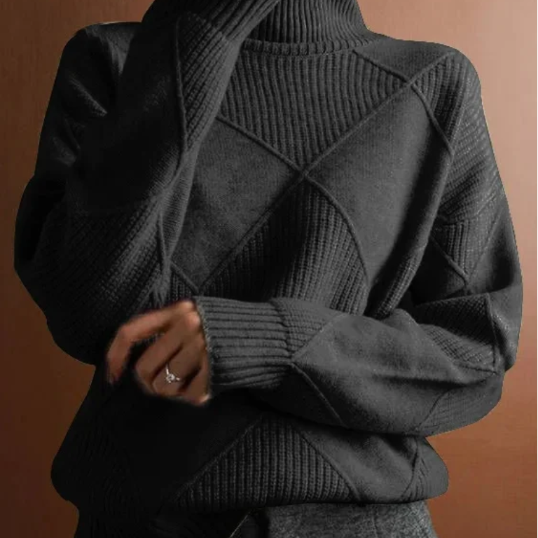 Pull D’Hiver Élégant Pour Femmes – Maille Chic Automne/Hiver