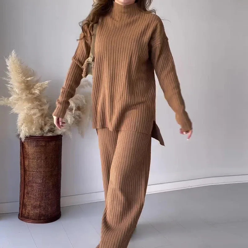Ensemble Pull & Pantalon Fluide | Minimaliste & Confortable