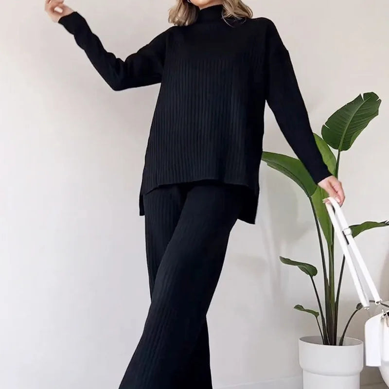 Ensemble Pull & Pantalon Fluide | Minimaliste & Confortable