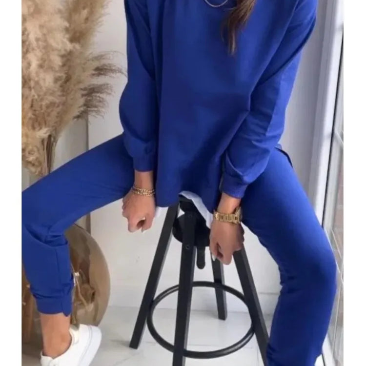 Ensemble Confort 2 Pièces | Sweat & Pantalon Ajusté | Style Décontracté