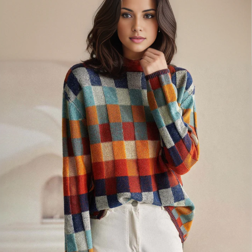 Pull En Maille Premium Doux Et Élégant Pour Femmes – Chandail Chic Automne/Hiver