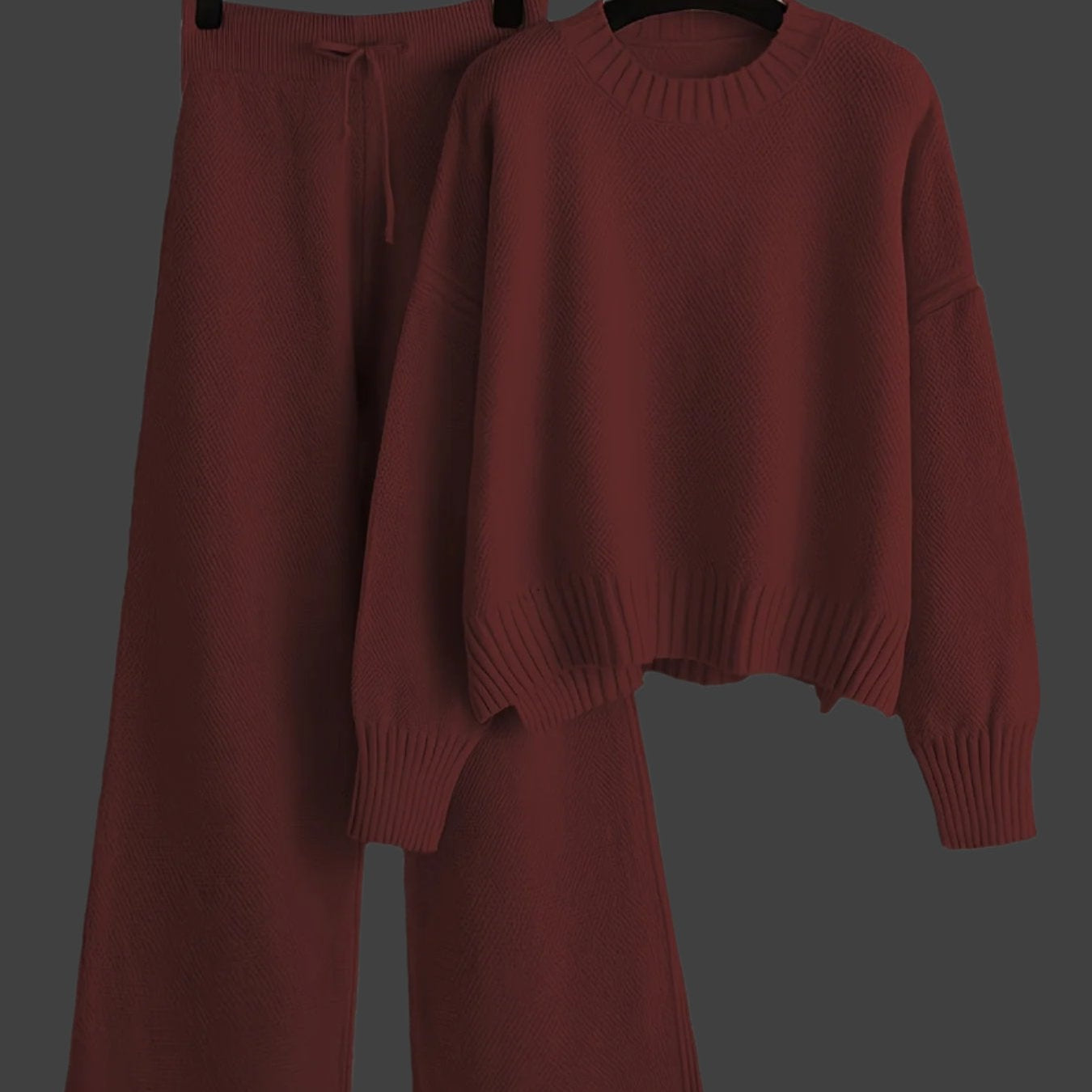 Ensemble Pull Oversize et Pantalon Ample | Doux et Confortable | Look Décontracté Chic