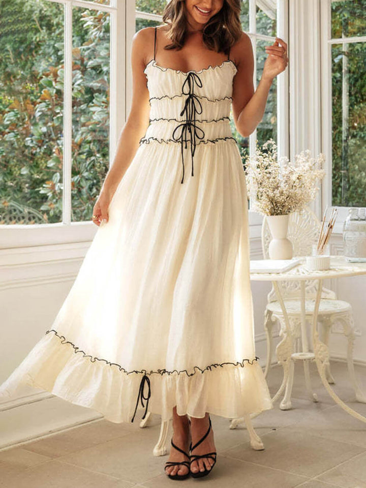 Robe Soleil Mousseuse – Coupe Fluide & Légèreté Élégante d’Été
