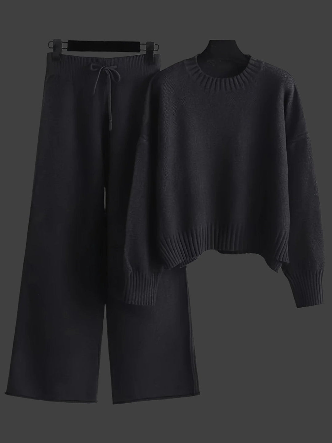 Ensemble Pull Oversize et Pantalon Ample | Doux et Confortable | Look Décontracté Chic