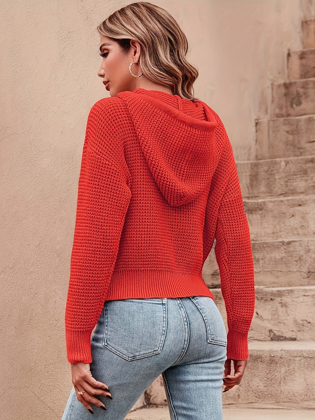 Pull À Capuche Décontracté Élégant Pour Femmes – Indispensable Mode Automne/Hiver