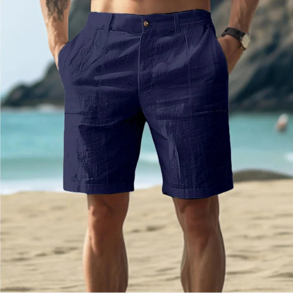 Short Damien, le short damien mise sur un tissu aéré et une coupe détendue