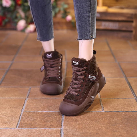 Bottines Hivernales Chaudes | Intérieur Doublé | Antidérapantes