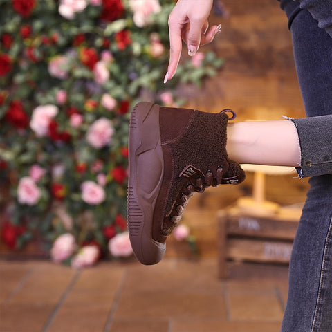 Bottines Hivernales Chaudes | Intérieur Doublé | Antidérapantes
