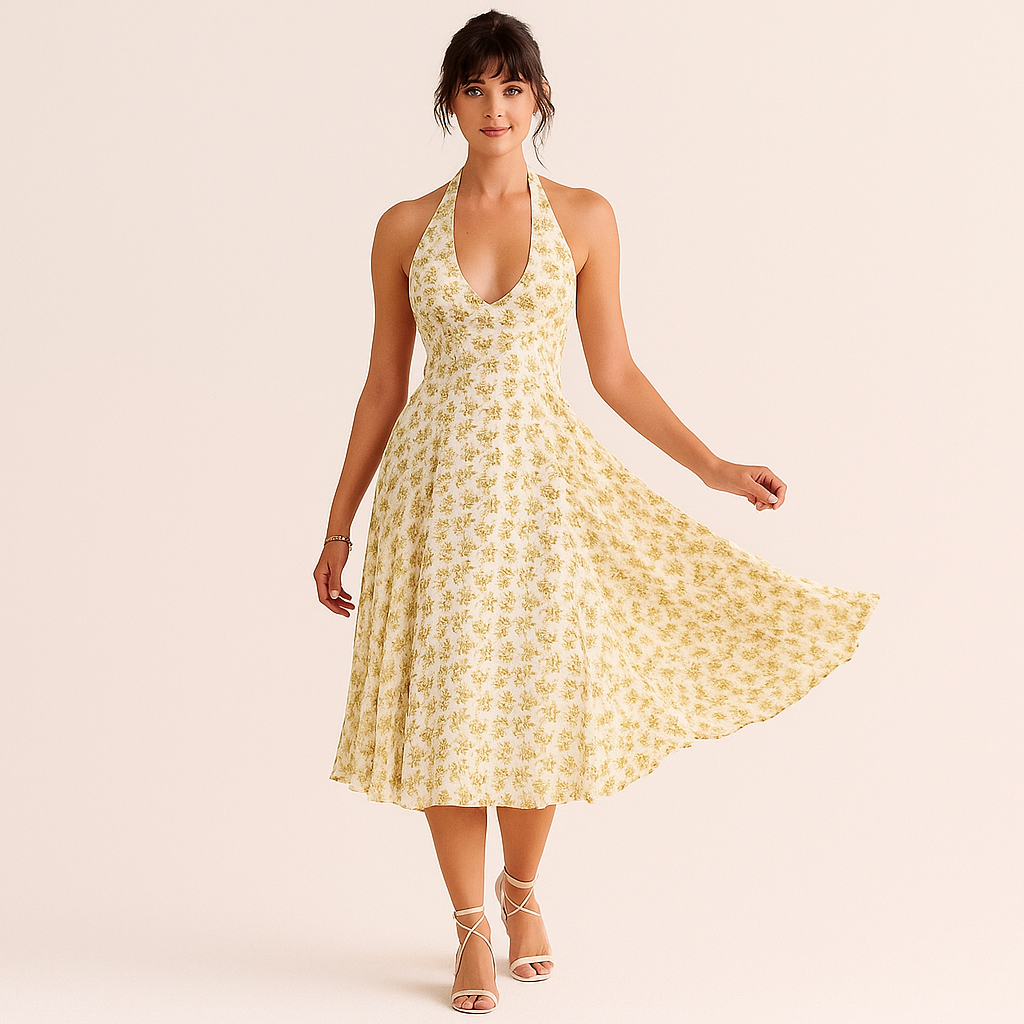 Robe Soleil Légère – Coupe Fluide & Douceur Printanière Chic