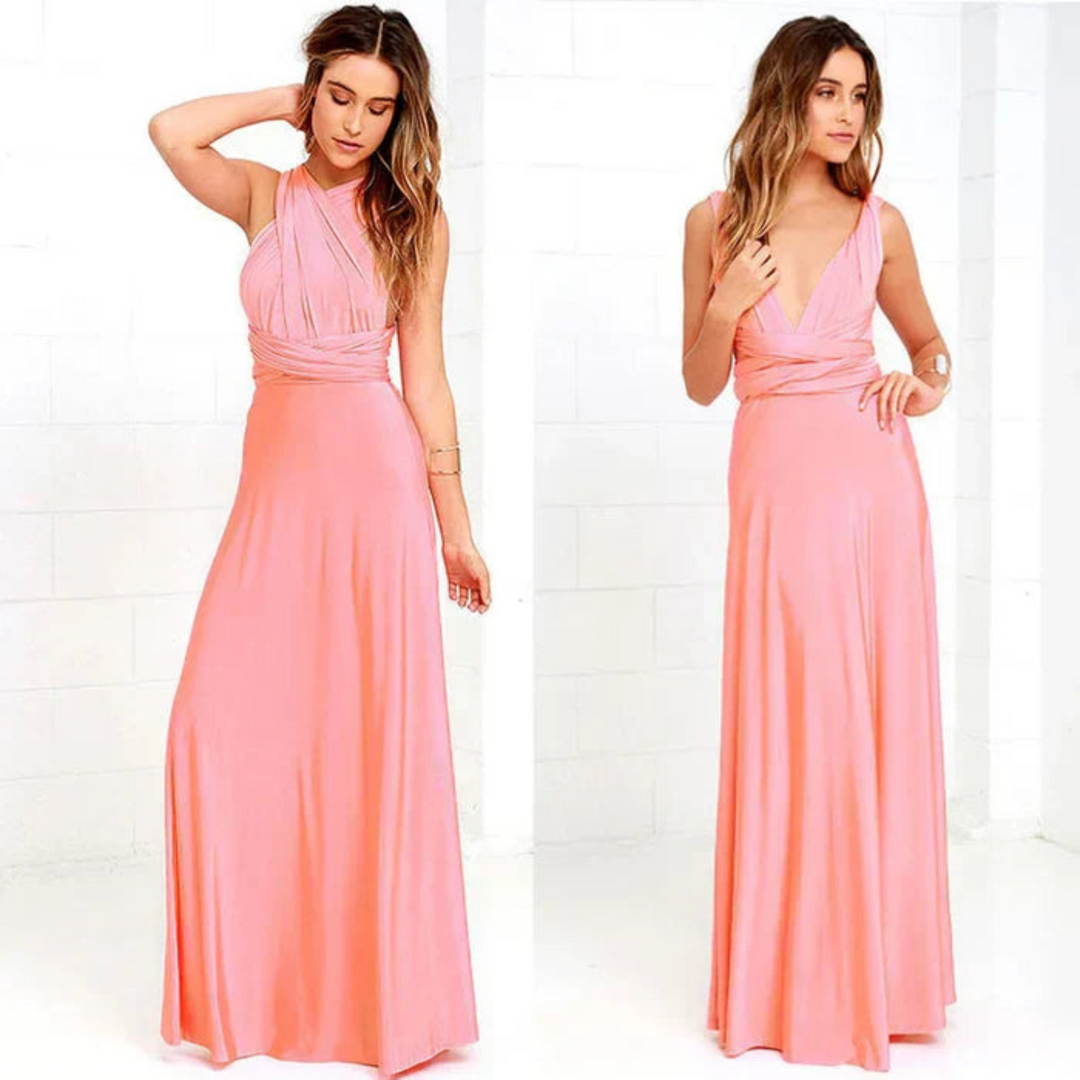 Juin | Robe maxi élégante et multi-styles pour femme