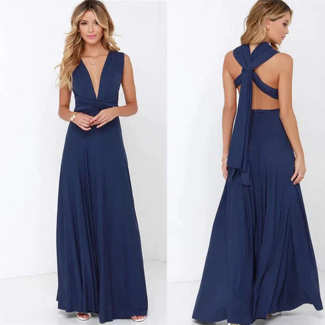 Juin | Robe maxi élégante et multi-styles pour femme