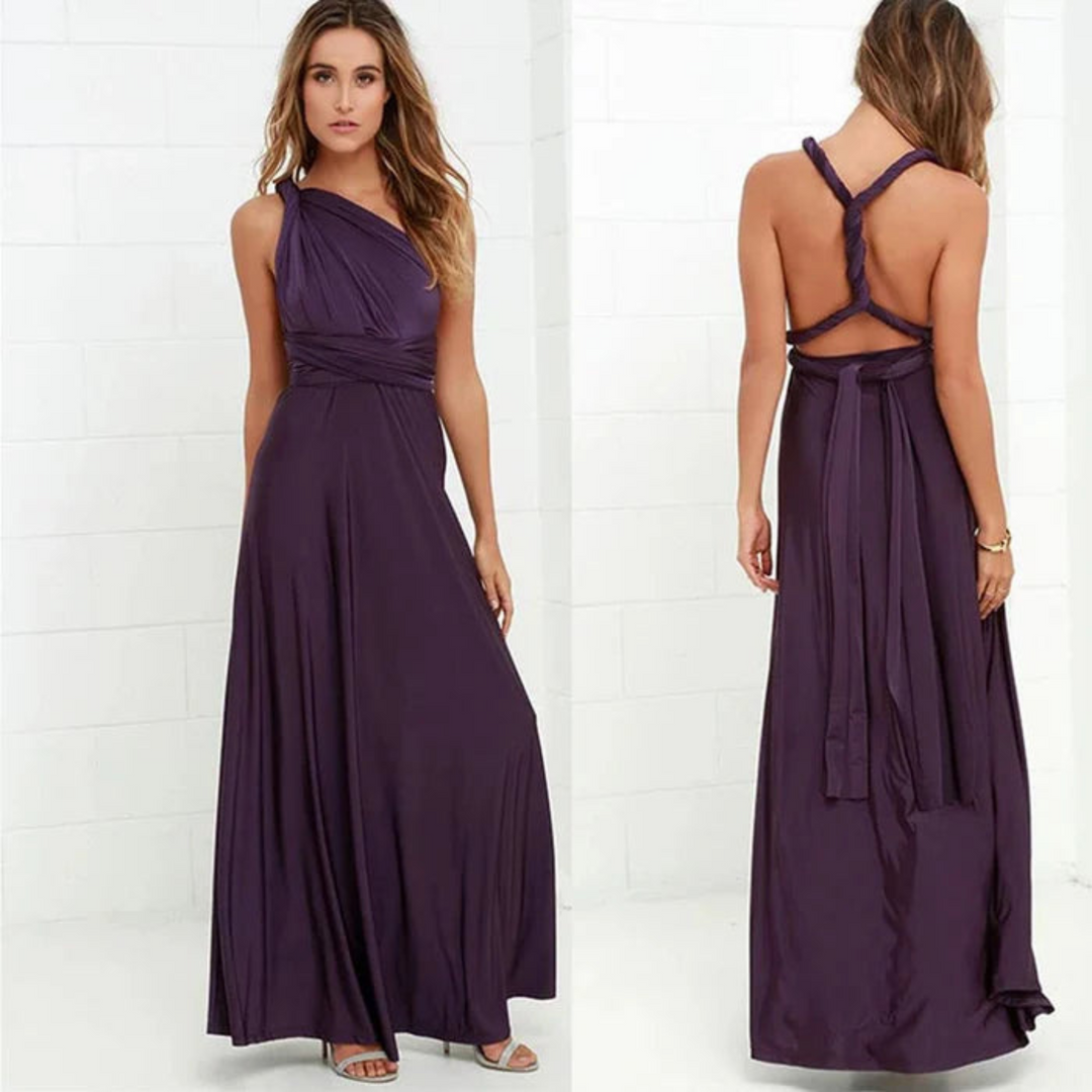 Juin | Robe maxi élégante et multi-styles pour femme