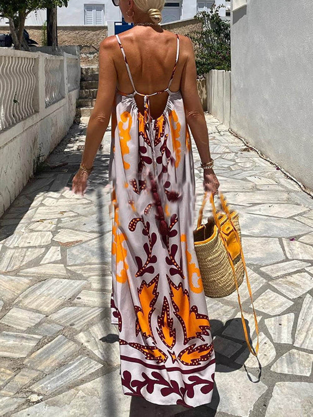 Robe Maxi Soleil Bohème – Coupe Fluide & Esprit Méditerranéen