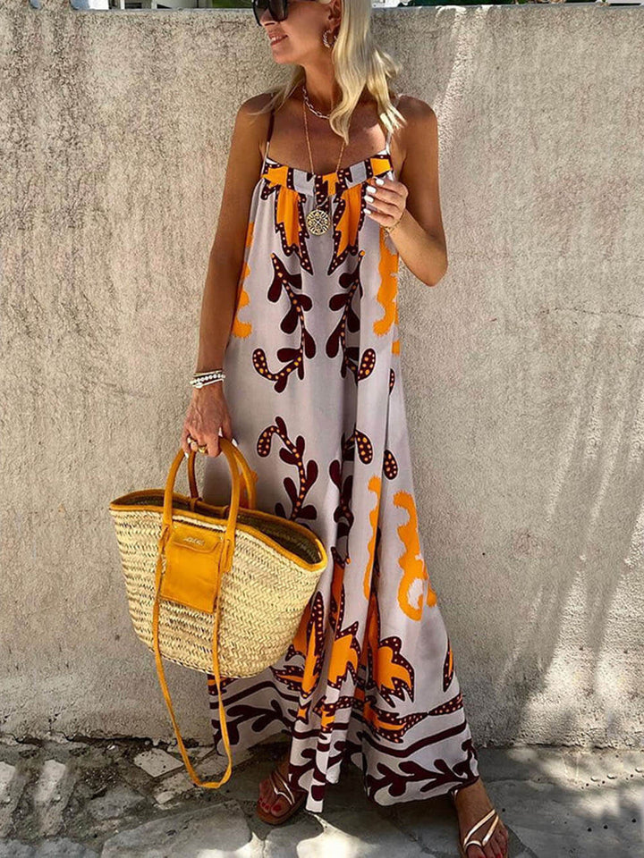 Robe Maxi Soleil Bohème – Coupe Fluide & Esprit Méditerranéen