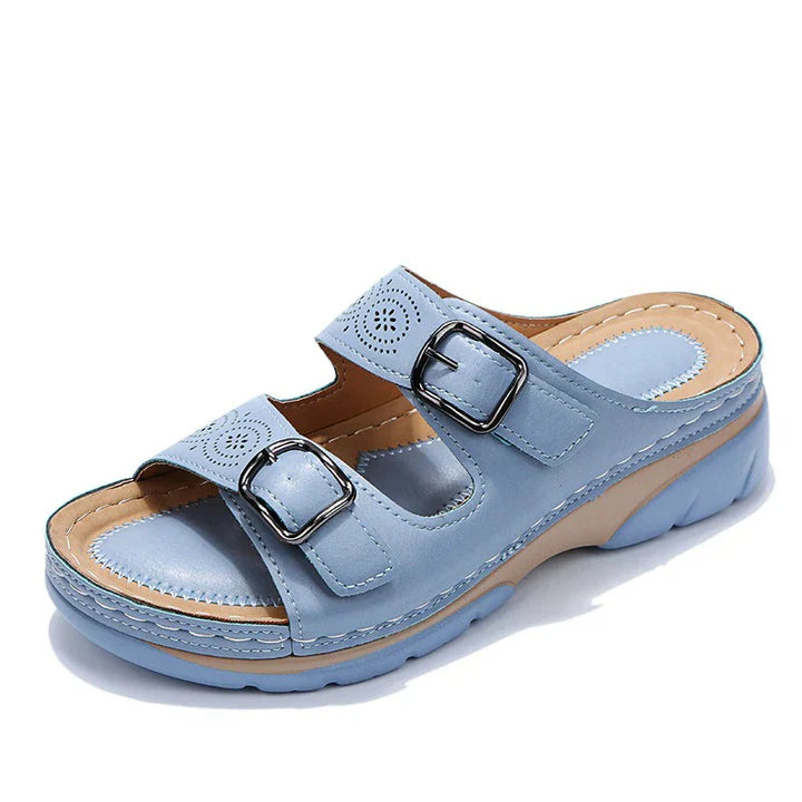 Frida | Sandales en cuir souple pour femmes