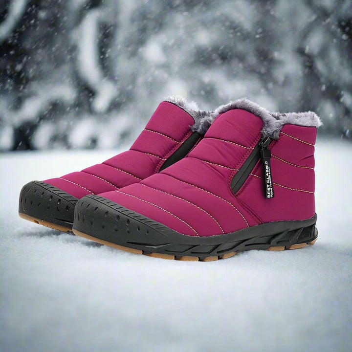 Bottines d’Hiver Fourrées | Imperméables et Antidérapantes | Plusieurs Couleurs