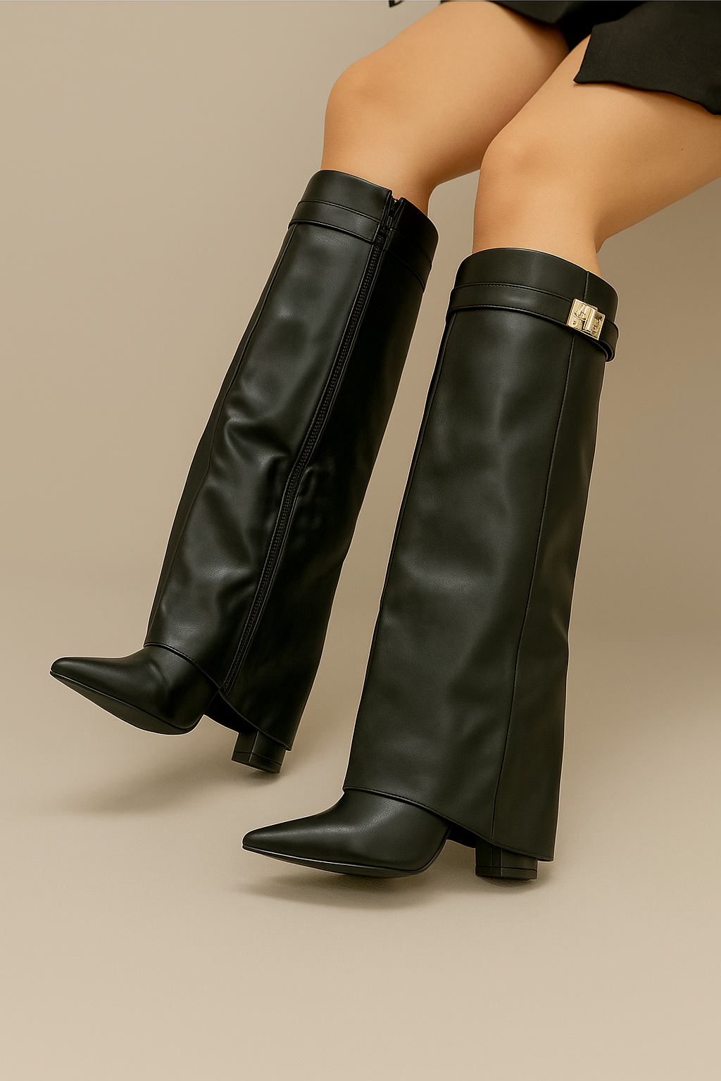 Bottes Hautes en Suédine | Légères & Élégantes pour l’Été