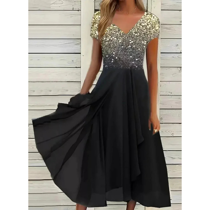 Ava | Robe de soirée élégante à sequins pour femme