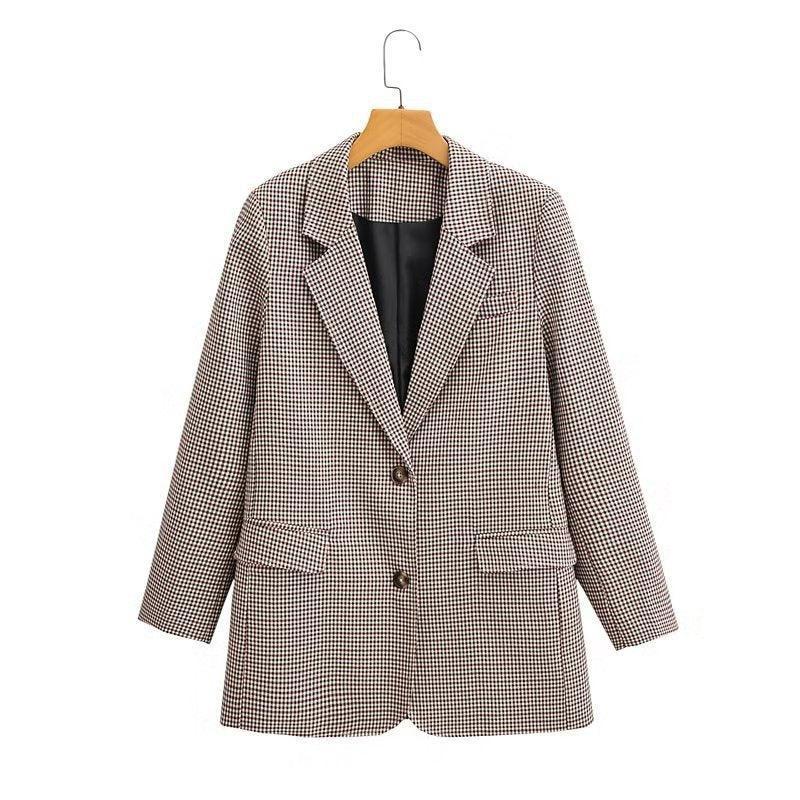 Blazer en Laine Mélangée | Coupe Ajustée | Élégant et Intemporel