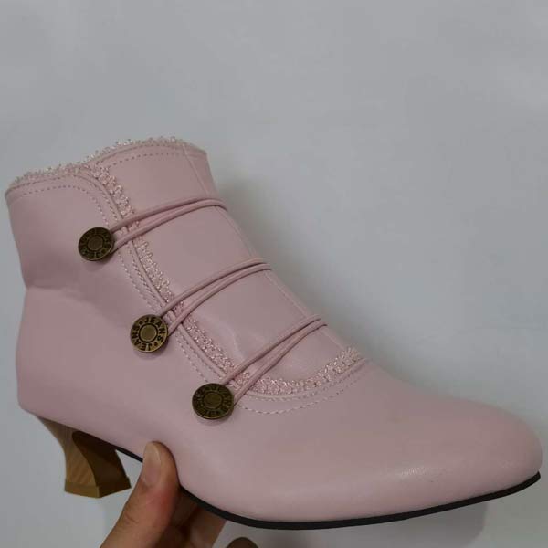Bottines à Talons Vintage | Élégantes et Confortables | Look Rétro-Chic