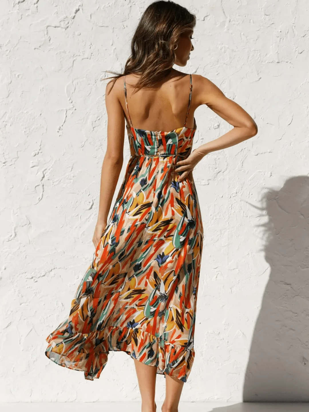 Robe Longue Bohème – Modèle Soleil, Légère & Fluide