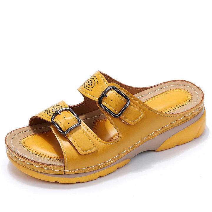 Frida | Sandales en cuir souple pour femmes
