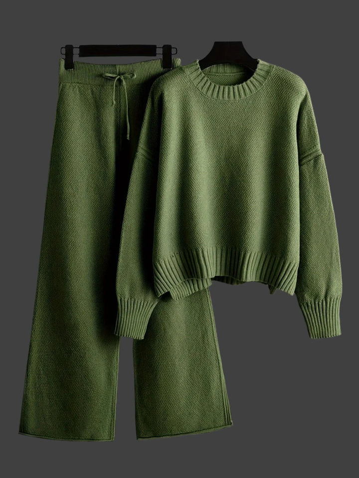 Ensemble Pull Oversize et Pantalon Ample | Doux et Confortable | Look Décontracté Chic