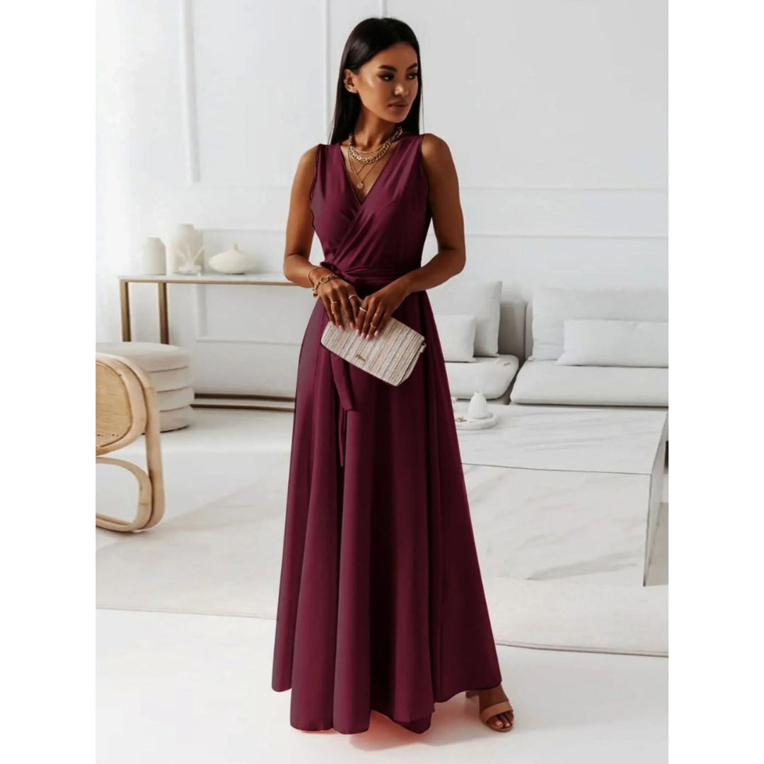Seraphina | Robe à col en V pour femmes