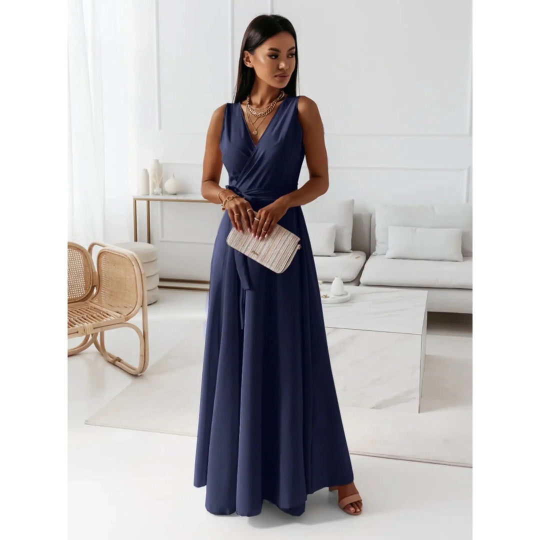 Seraphina | Robe à col en V pour femmes