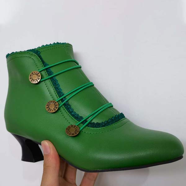 Bottines à Talons Vintage | Élégantes et Confortables | Look Rétro-Chic