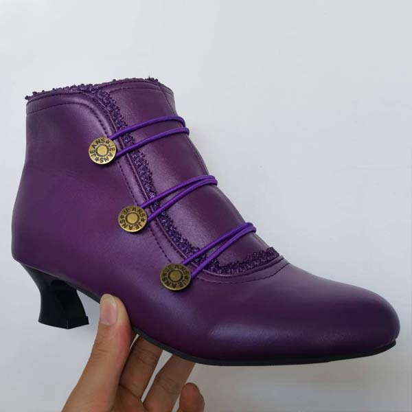 Bottines à Talons Vintage | Élégantes et Confortables | Look Rétro-Chic