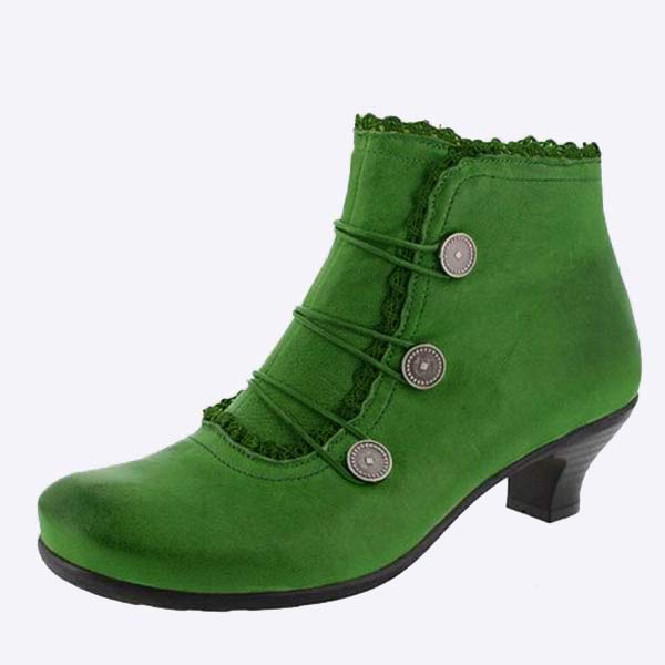 Bottines à Talons Vintage | Élégantes et Confortables | Look Rétro-Chic