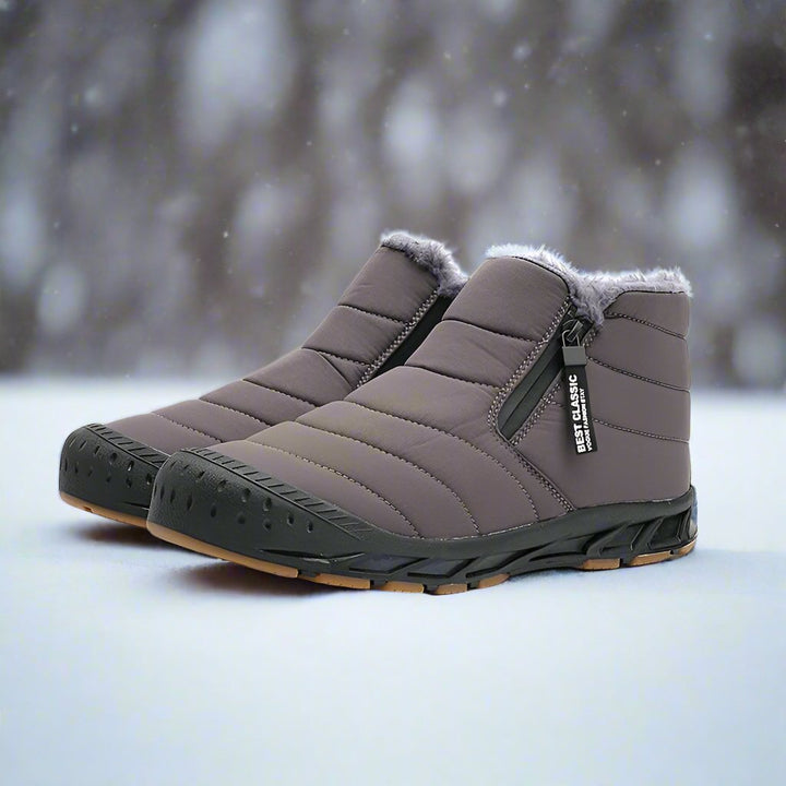 Bottines d’Hiver Fourrées | Imperméables et Antidérapantes | Plusieurs Couleurs