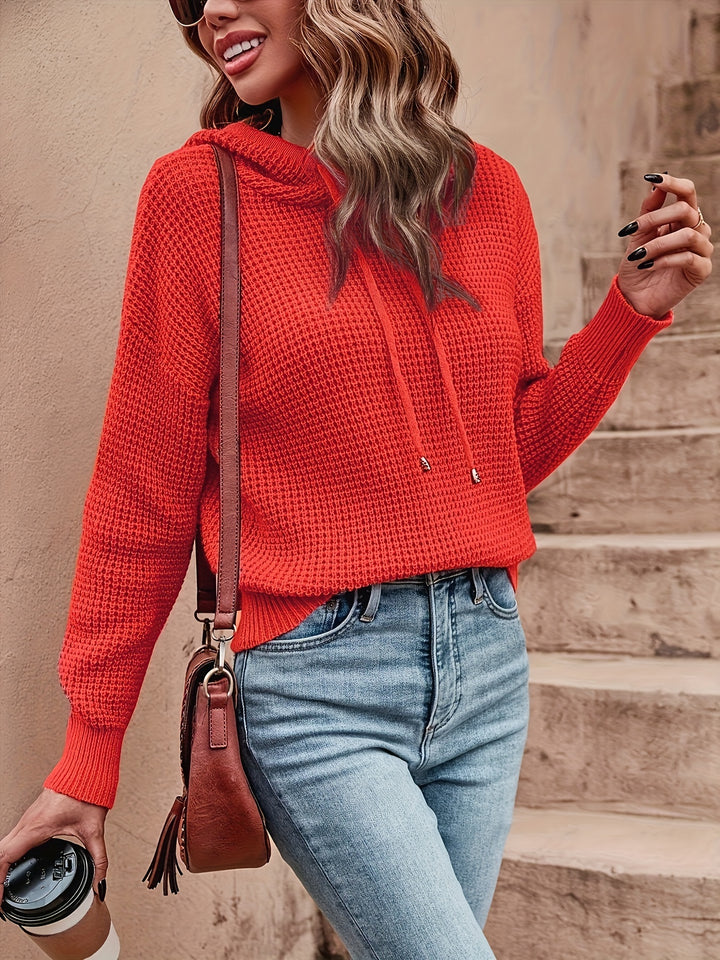 Pull À Capuche Décontracté Élégant Pour Femmes – Indispensable Mode Automne/Hiver