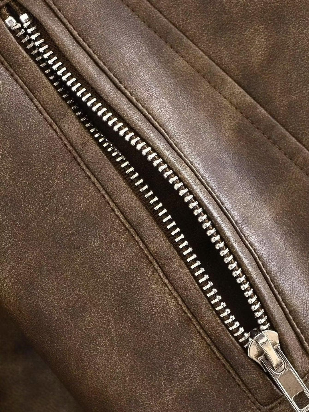 Veste Biker Cuir | Cuir | Style Rock et Moderne