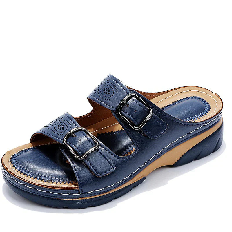 Frida | Sandales en cuir souple pour femmes
