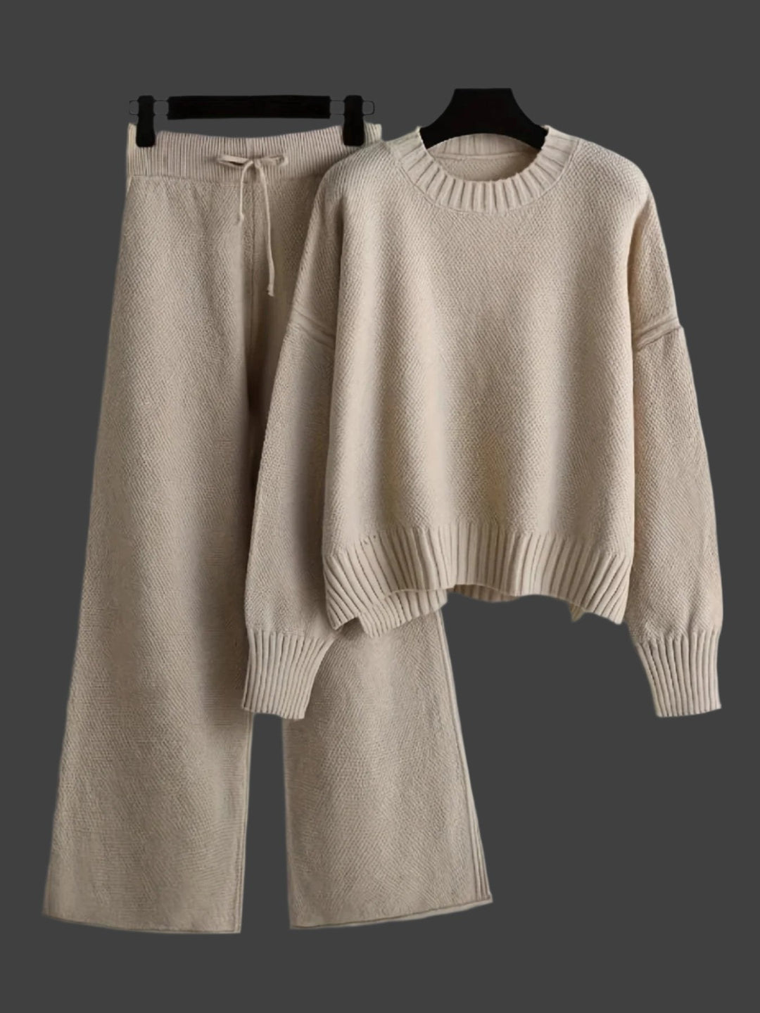 Ensemble Pull Oversize et Pantalon Ample | Doux et Confortable | Look Décontracté Chic
