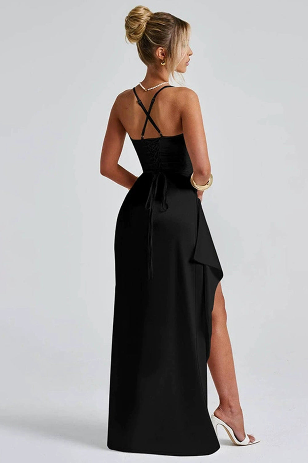 Baily | Robe de soirée sophistiquée avec fente pour femmes