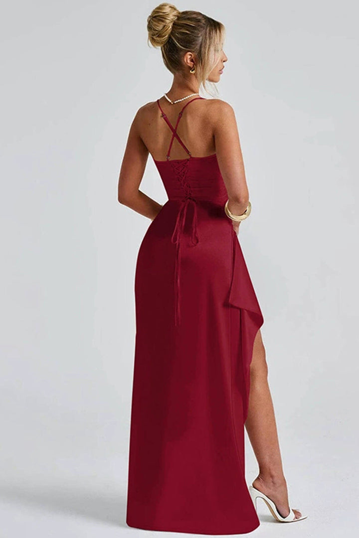 Baily | Robe de soirée sophistiquée avec fente pour femmes