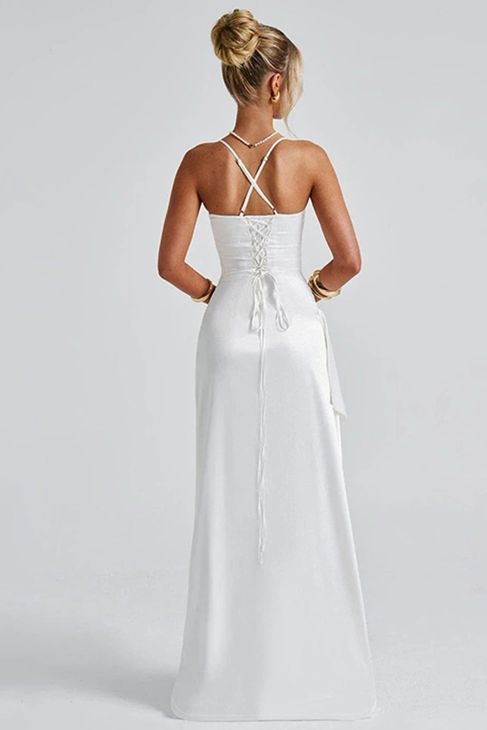 Baily | Robe de soirée sophistiquée avec fente pour femmes