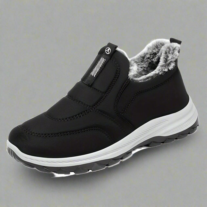 Sneakers Hivernales Doublées | Design Slip-On | Chaudes et Antidérapantes