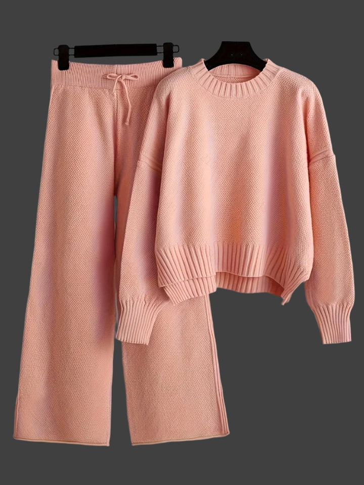 Ensemble Pull Oversize et Pantalon Ample | Doux et Confortable | Look Décontracté Chic