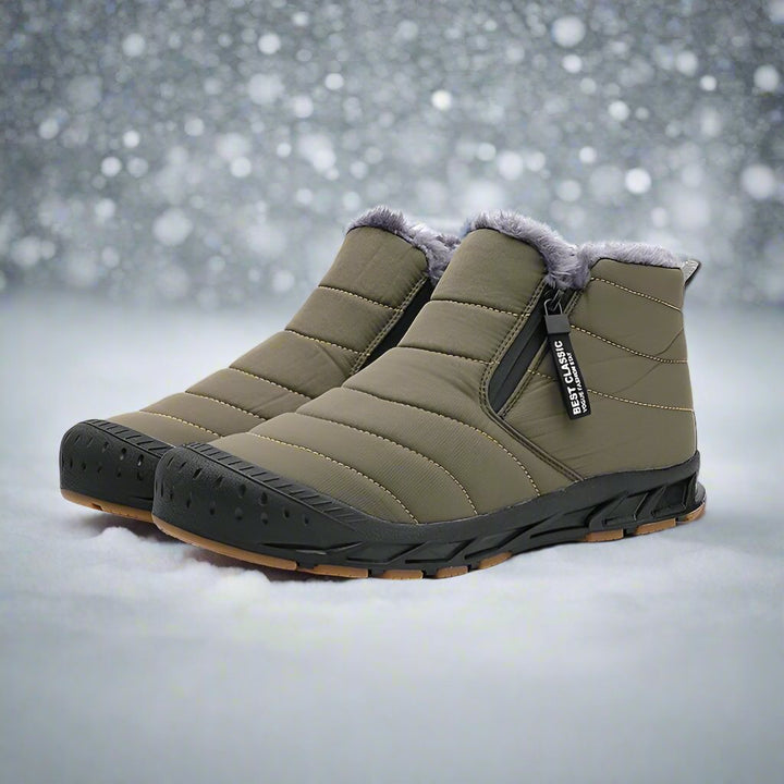 Bottines d’Hiver Fourrées | Imperméables et Antidérapantes | Plusieurs Couleurs