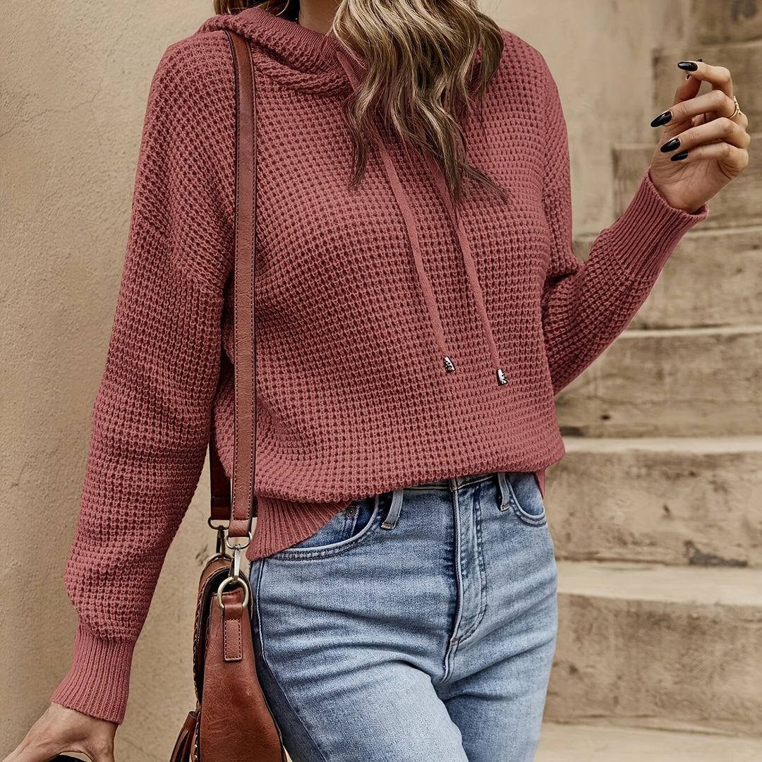 Pull À Capuche Décontracté Élégant Pour Femmes – Indispensable Mode Automne/Hiver